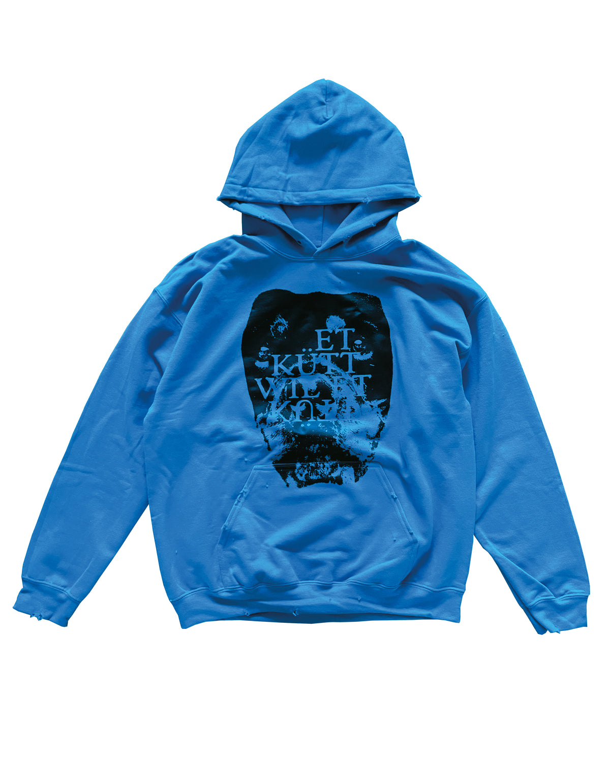 1OF1 BLUE DOG HOODIE