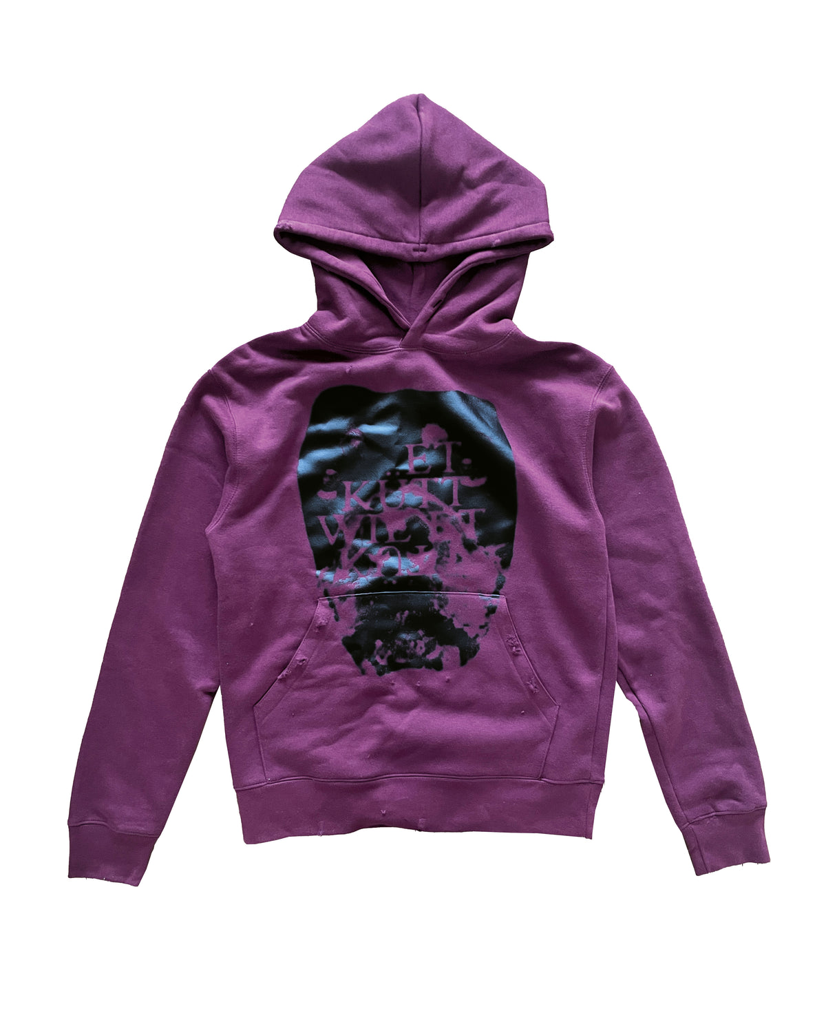 1OF1 BORDEAUXRED DOG HOODIE