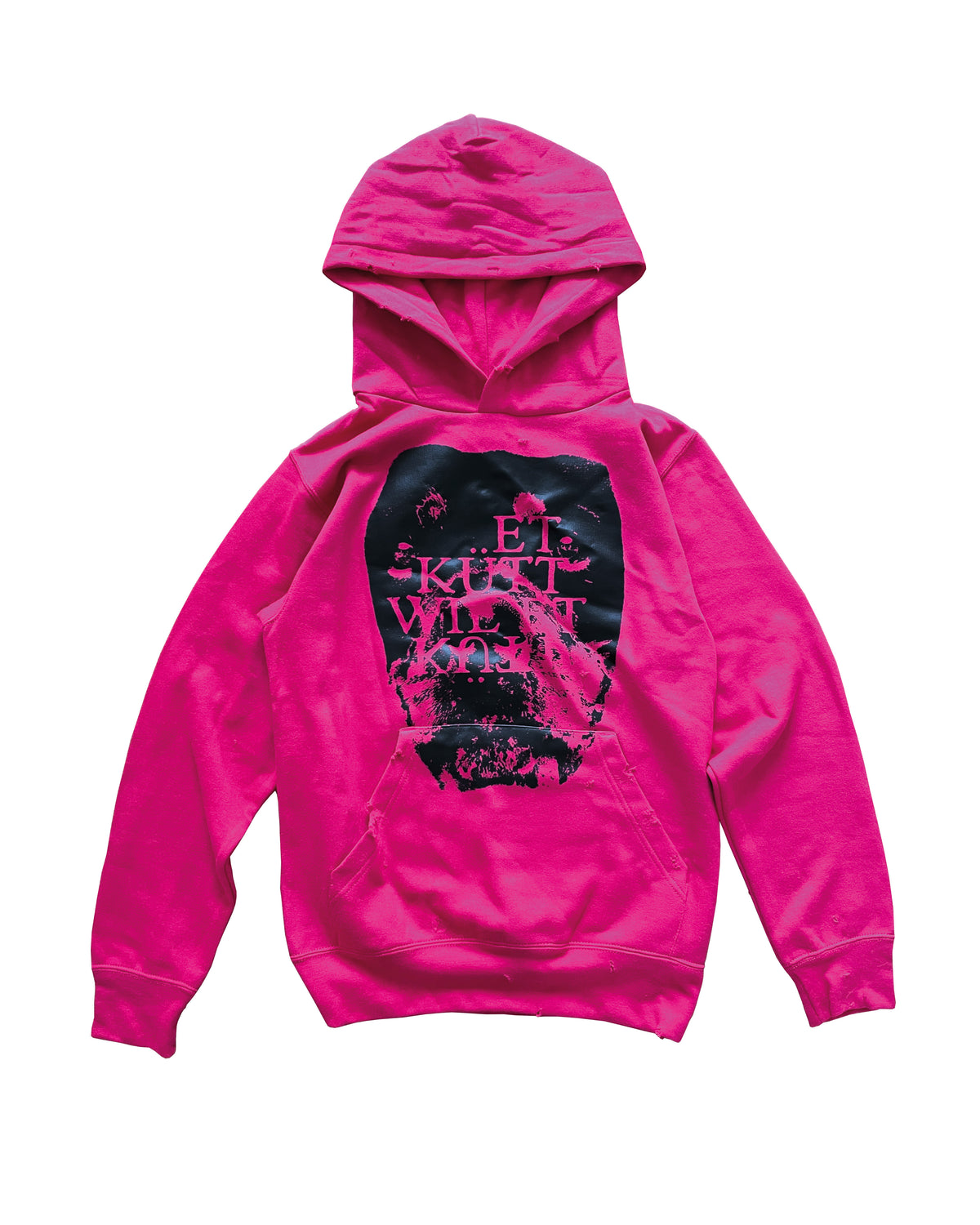 1OF1 PINK DOG HOODIE